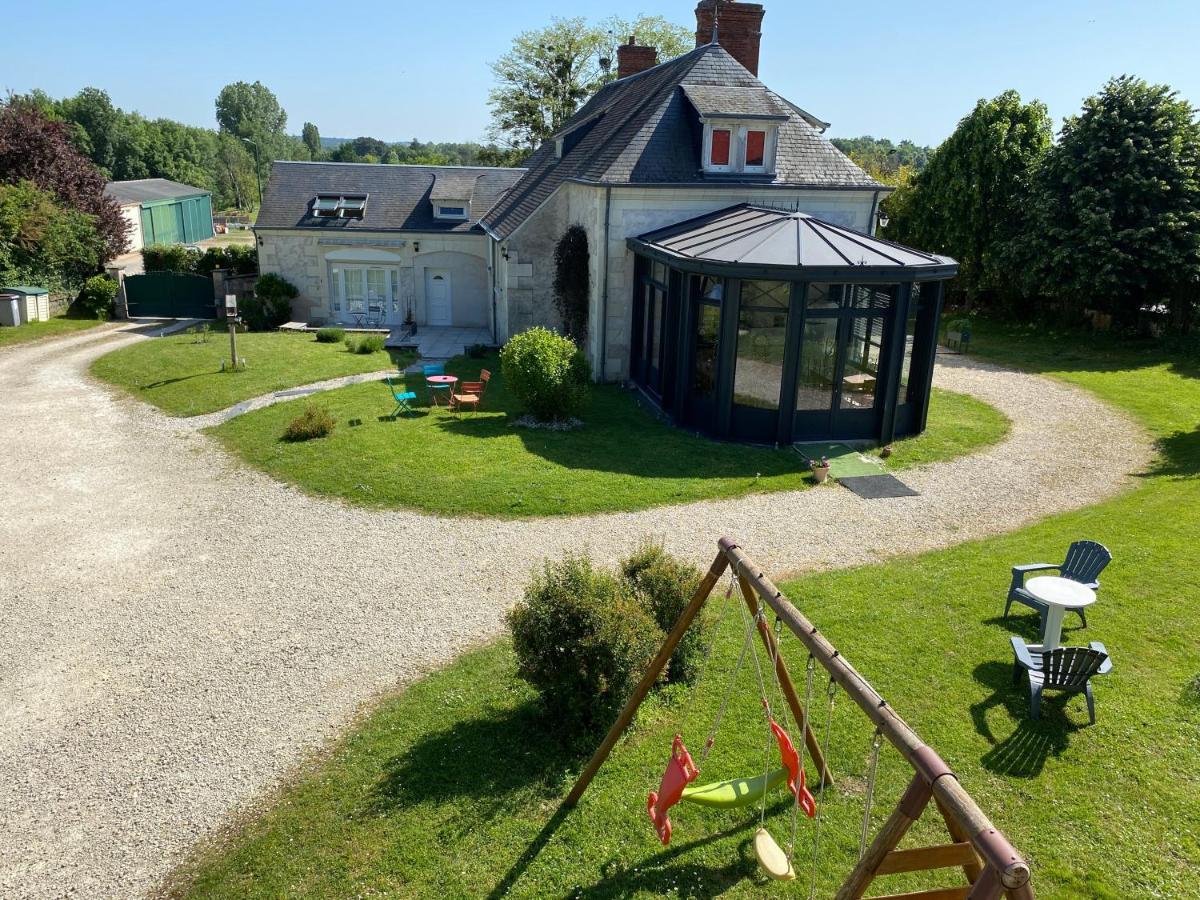 Les Mariniers Chambres D'Hotes -Guest House - Bain Nordique En Option Mareuil-sur-Cher Kültér fotó