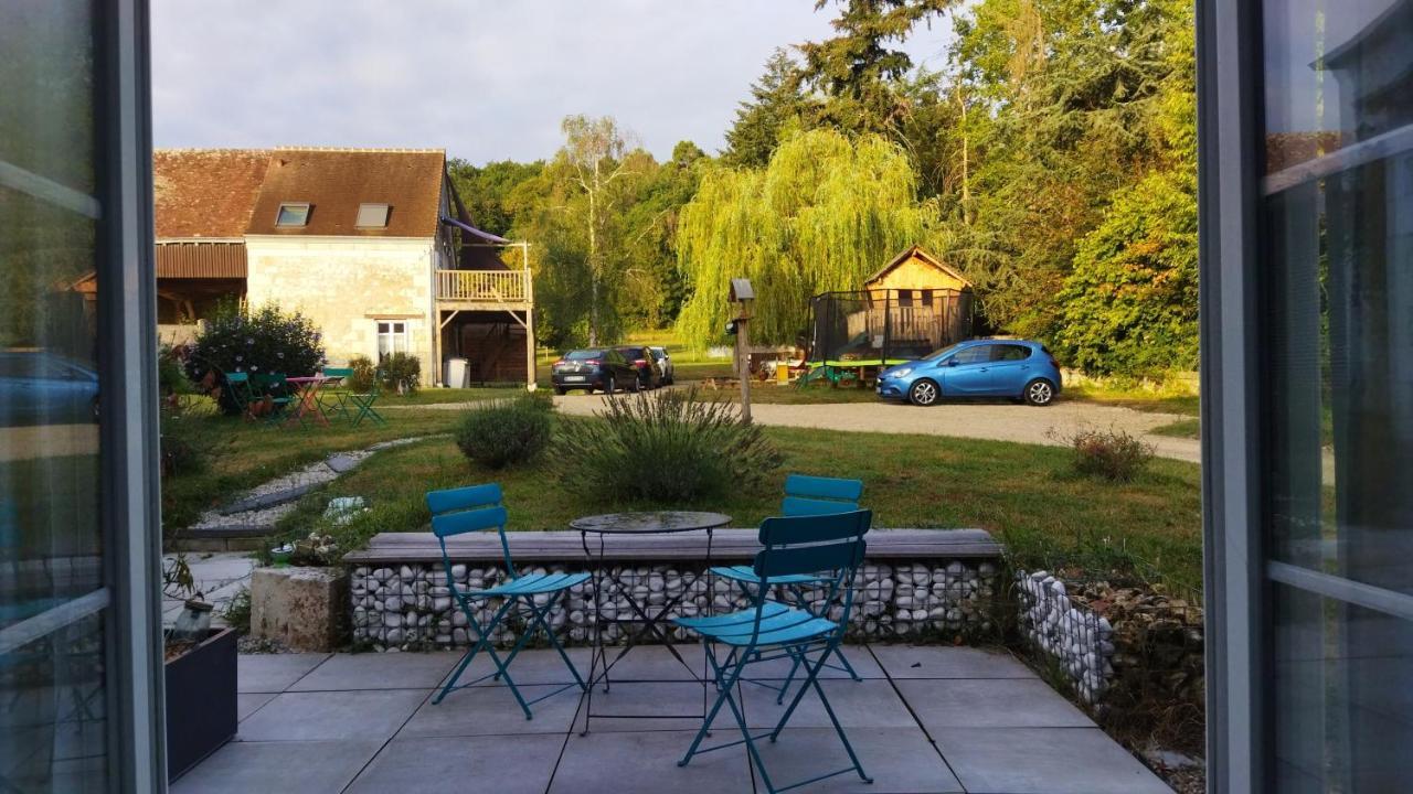 Les Mariniers Chambres D'Hotes -Guest House - Bain Nordique En Option Mareuil-sur-Cher Kültér fotó