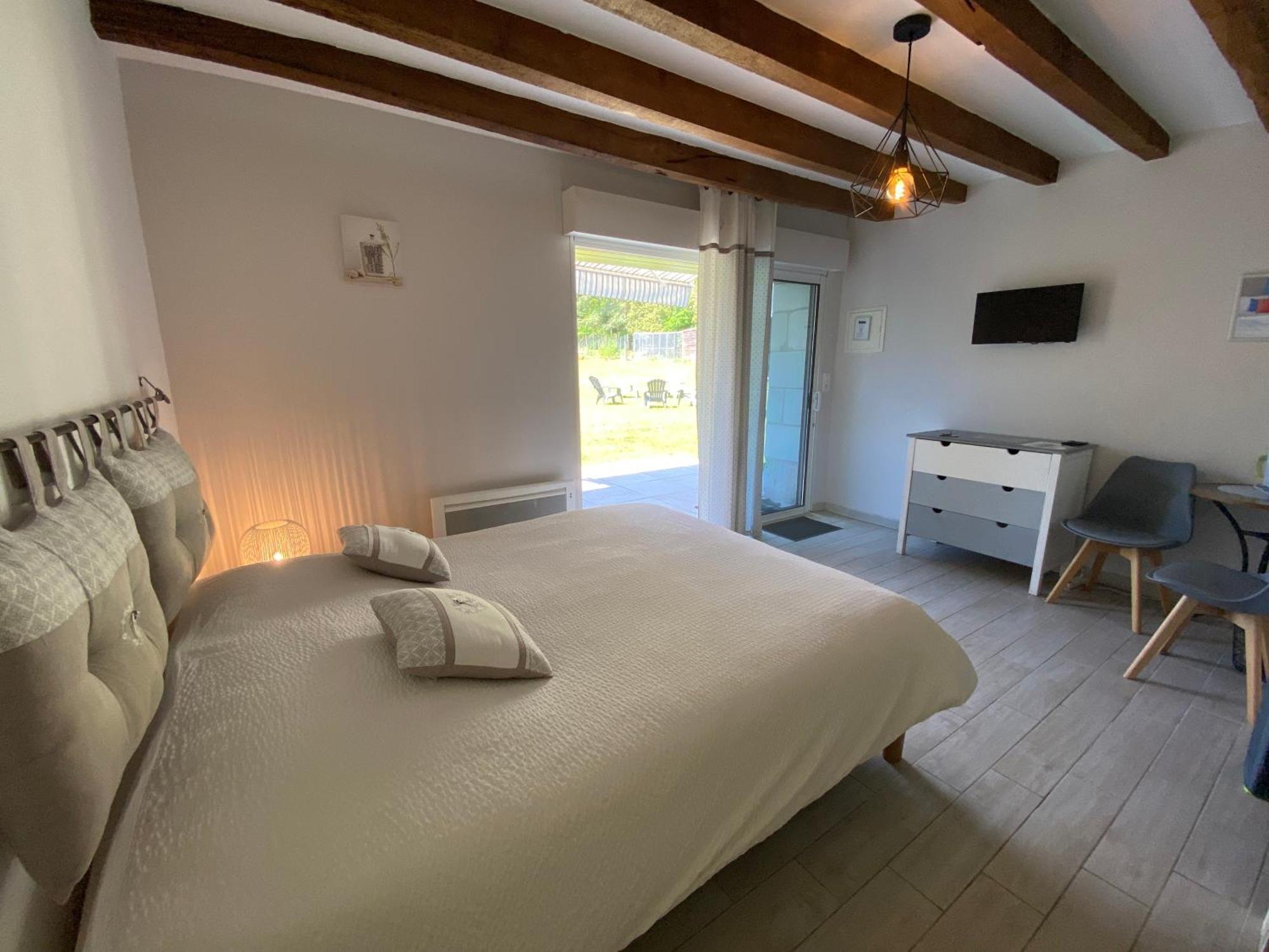 Les Mariniers Chambres D'Hotes -Guest House - Bain Nordique En Option Mareuil-sur-Cher Kültér fotó