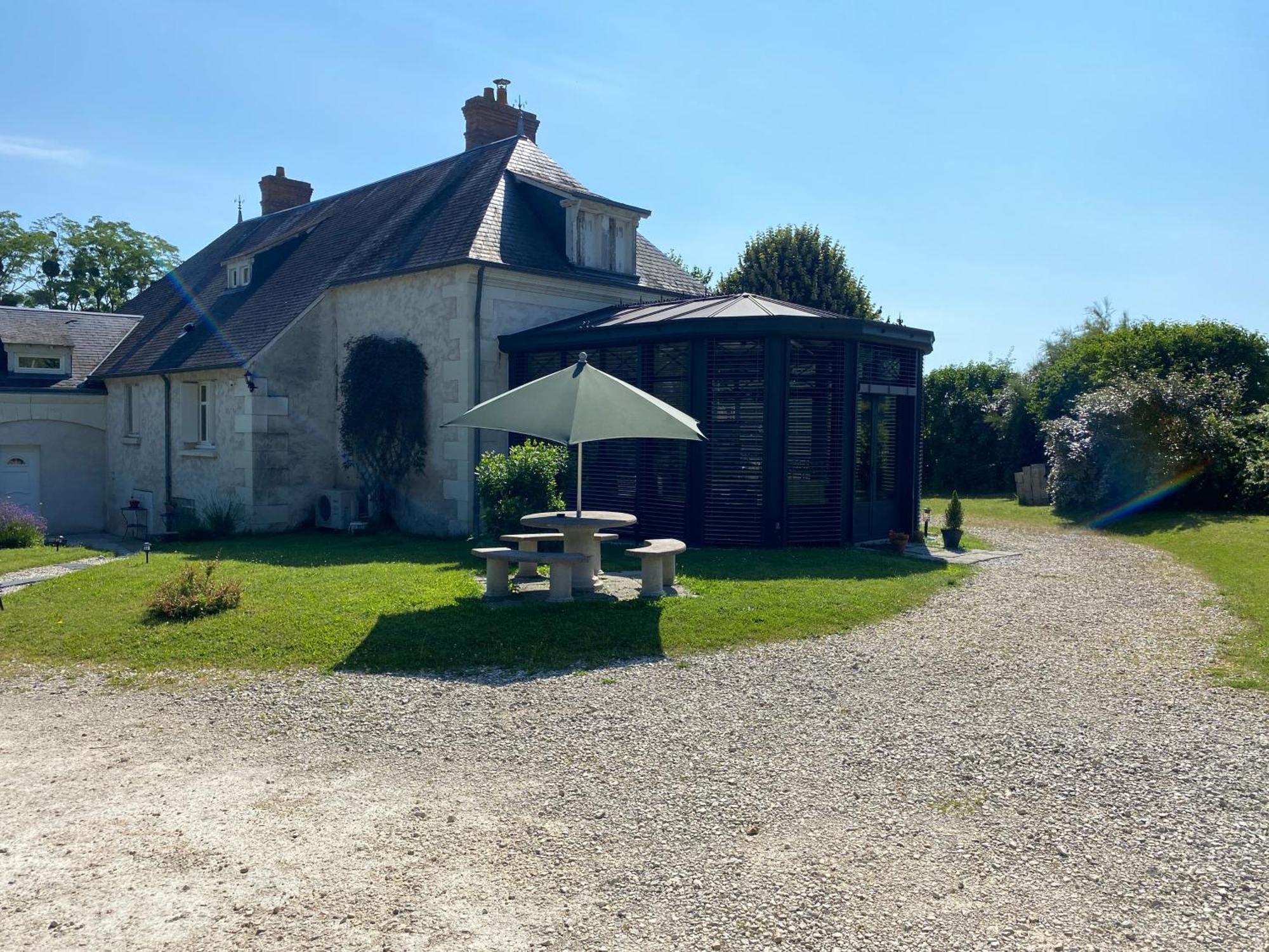 Les Mariniers Chambres D'Hotes -Guest House - Bain Nordique En Option Mareuil-sur-Cher Kültér fotó